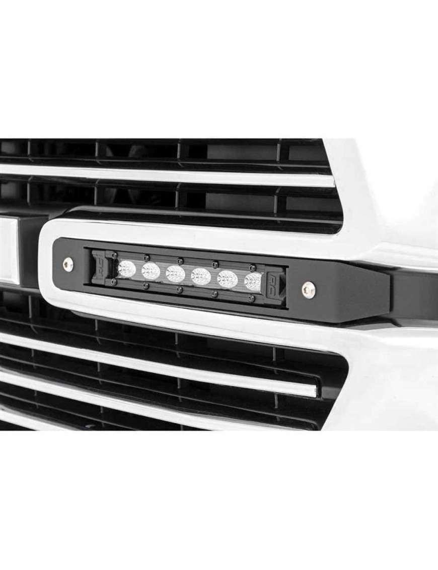 Listwy LED 6" do grilla Rough Country Black Series - ujęcie 3