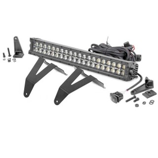 Listwa LED 20" podwójna white DRL do zderzaka przód Rough Country Black Series