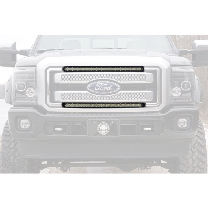 Listwy LED 30" podwójne do grilla spot Rough Country Black Series