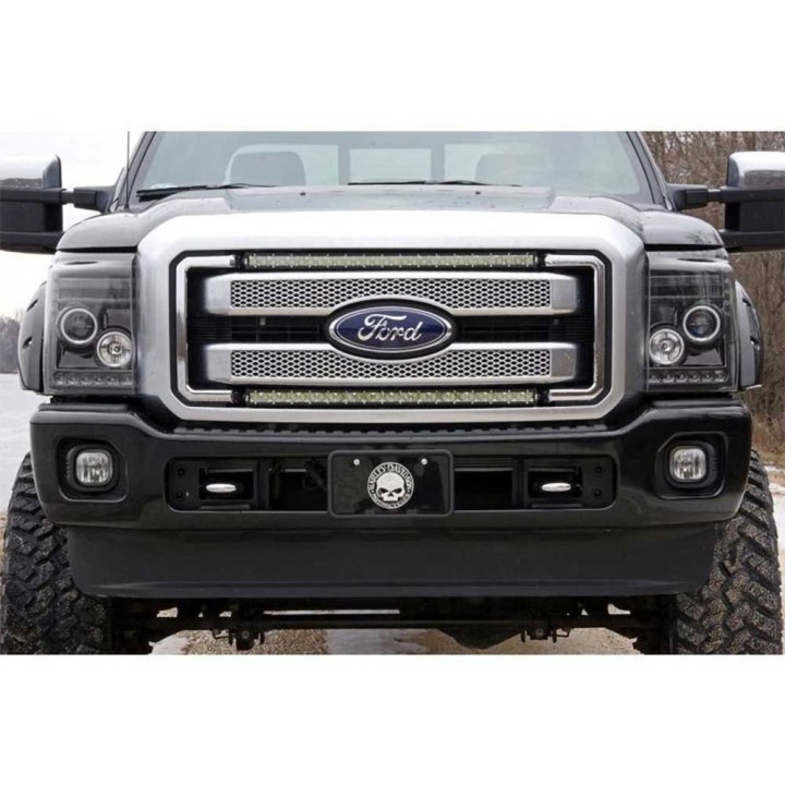 Listwy LED 30" podwójne do grilla spot Rough Country Black Series - ujęcie 2