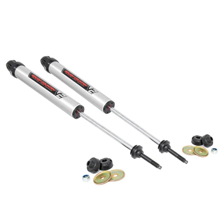 Amortyzatory gazowe tył Rough Country Monotube V2 Lift 5-7,5" - ujęcie 2