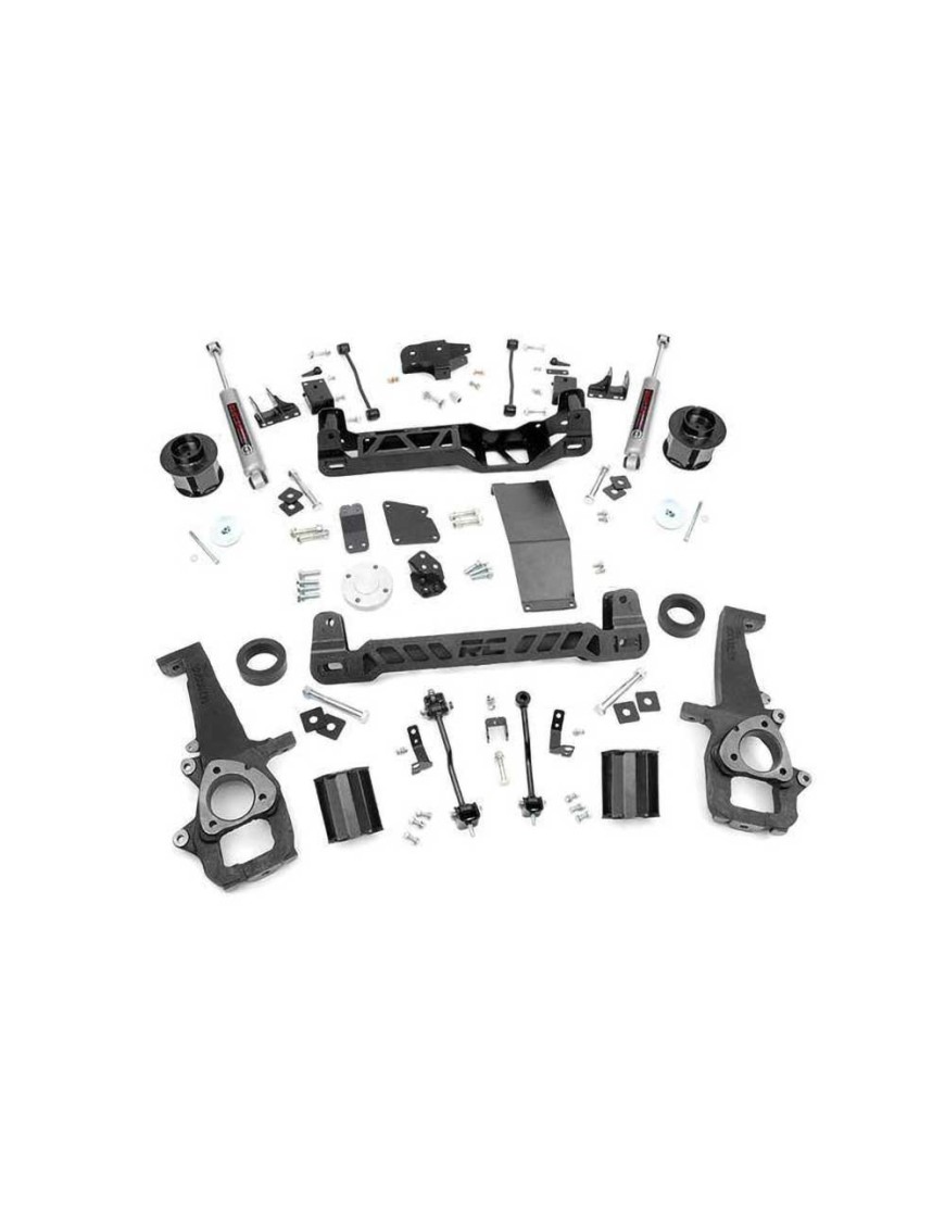 Zestaw zawieszenia z amortyzatorami N3 Rough Country Lift 6"