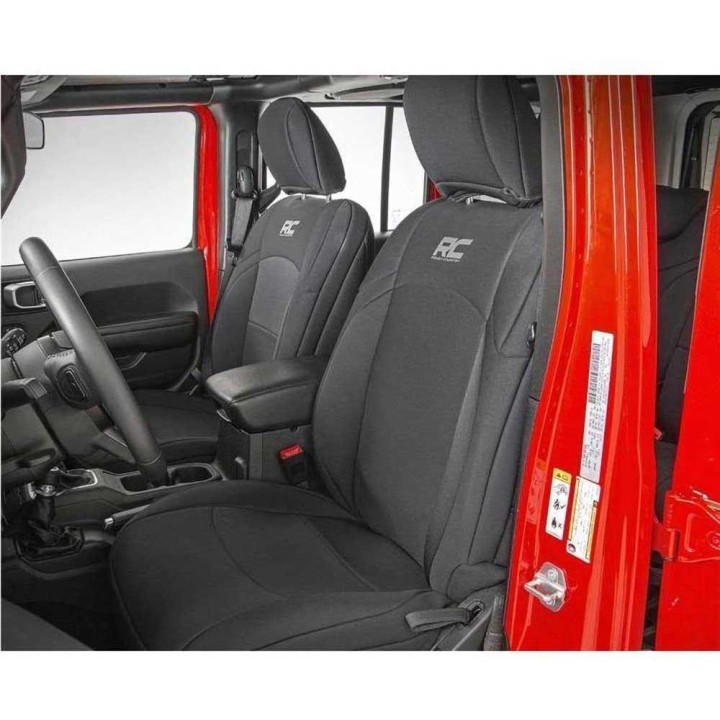 Komplet pokrowców na fotele neoprene black Rough Country - ujęcie 4