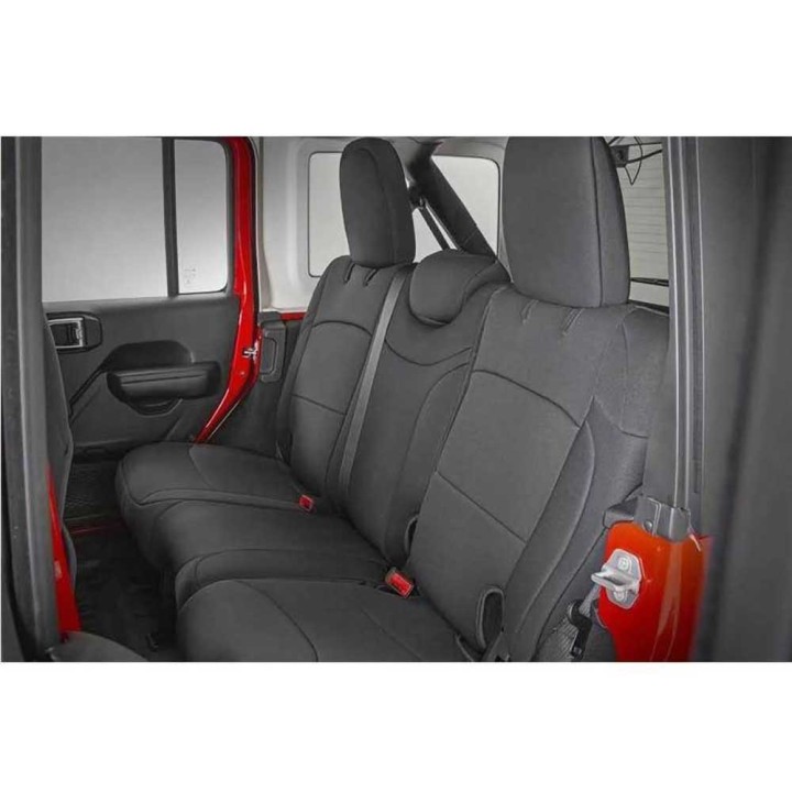 Komplet pokrowców na fotele neoprene black Rough Country - ujęcie 4