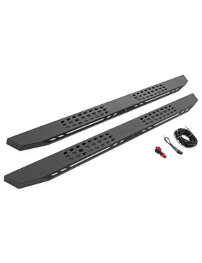 Progi, stopnie boczne Rough Country AC2 CrewMax