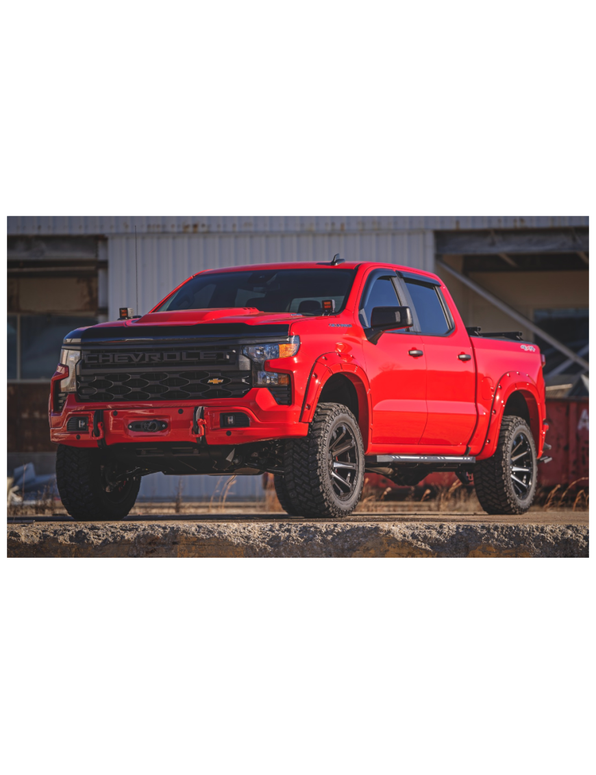 Progi, stopnie boczne Rough Country AC2 Crew Cab