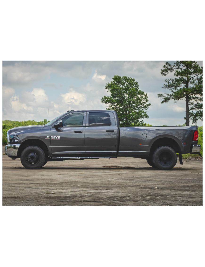 Progi, stopnie boczne Rough Country AC2 Crew Cab
