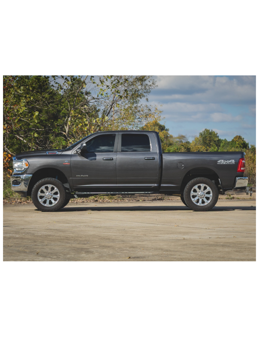 Progi, stopnie boczne Rough Country AC2 Crew Cab