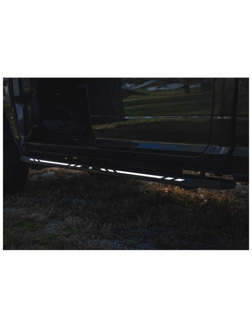 Progi, stopnie boczne Rough Country AC2 Crew Cab