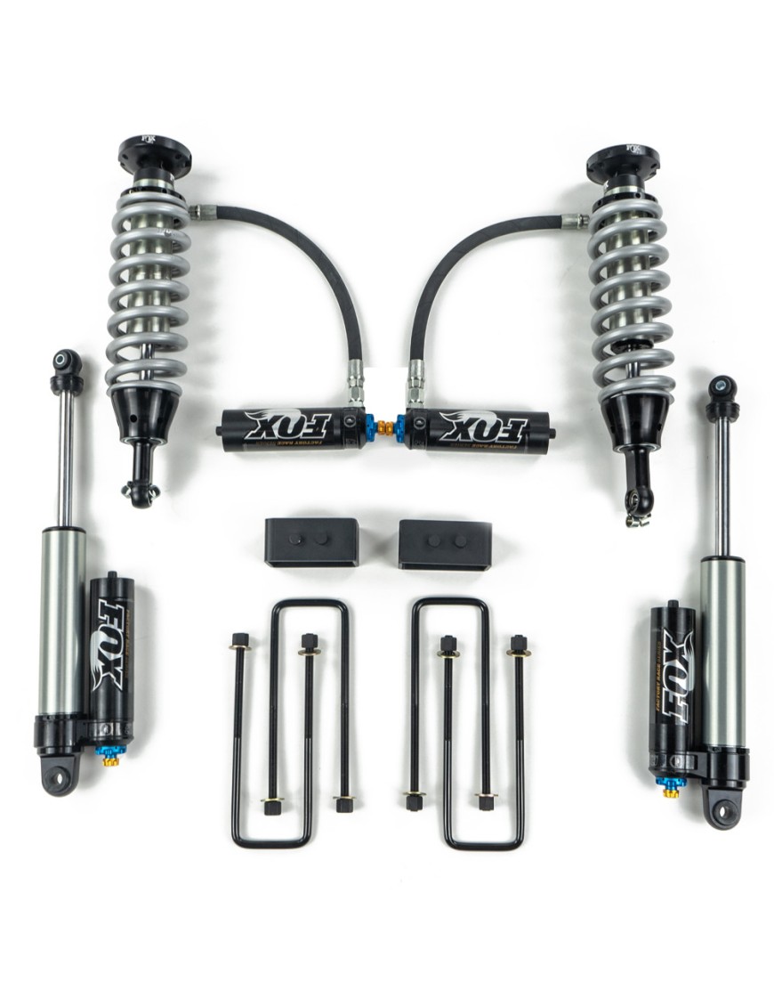 Zestaw zawieszenia Fox Factory Race 2.5 Reservoir regulowany DSC Lift 2"