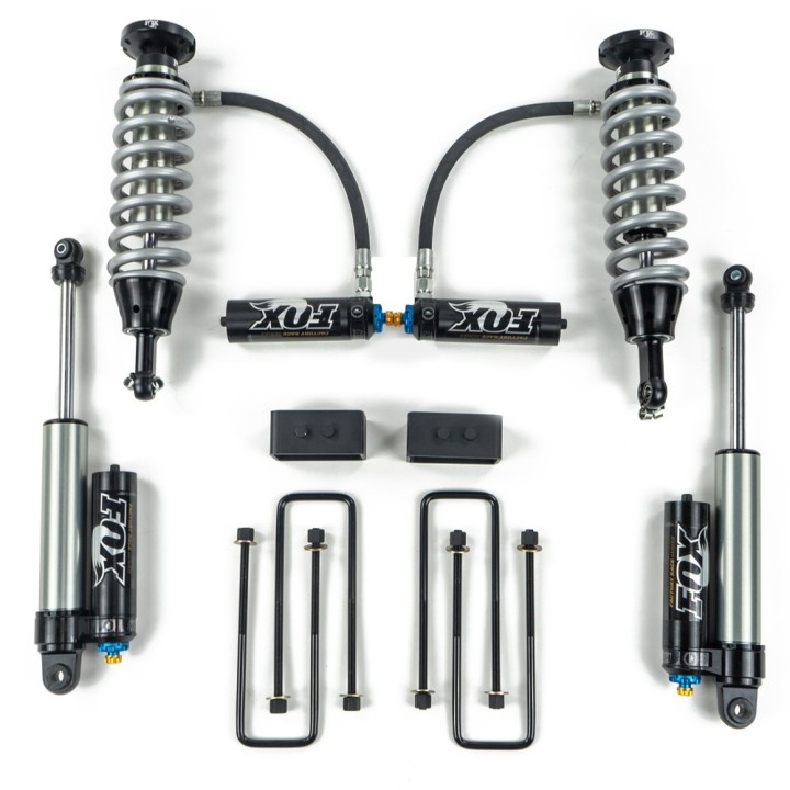 Zestaw zawieszenia Fox Factory Race 2.5 Reservoir regulowany DSC Lift 2"