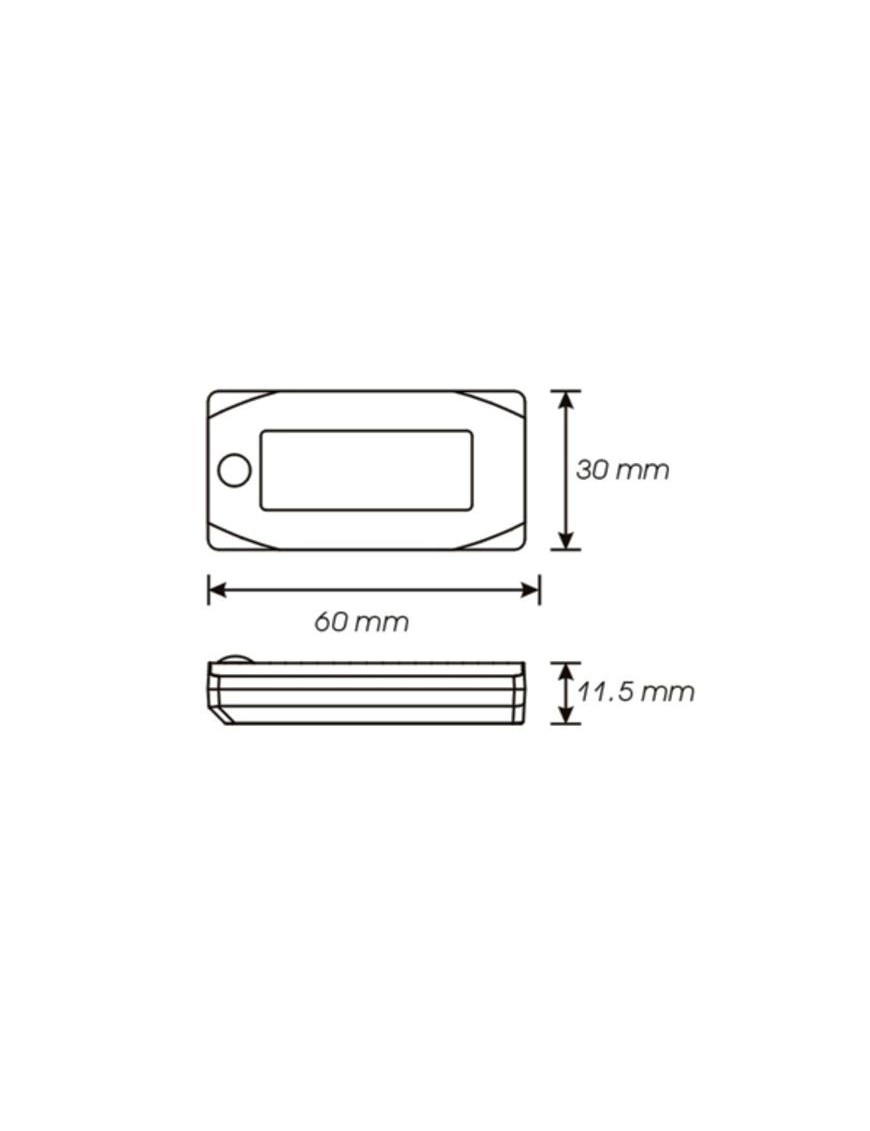 KOSO Dual Mini Termometr 2 pomiary