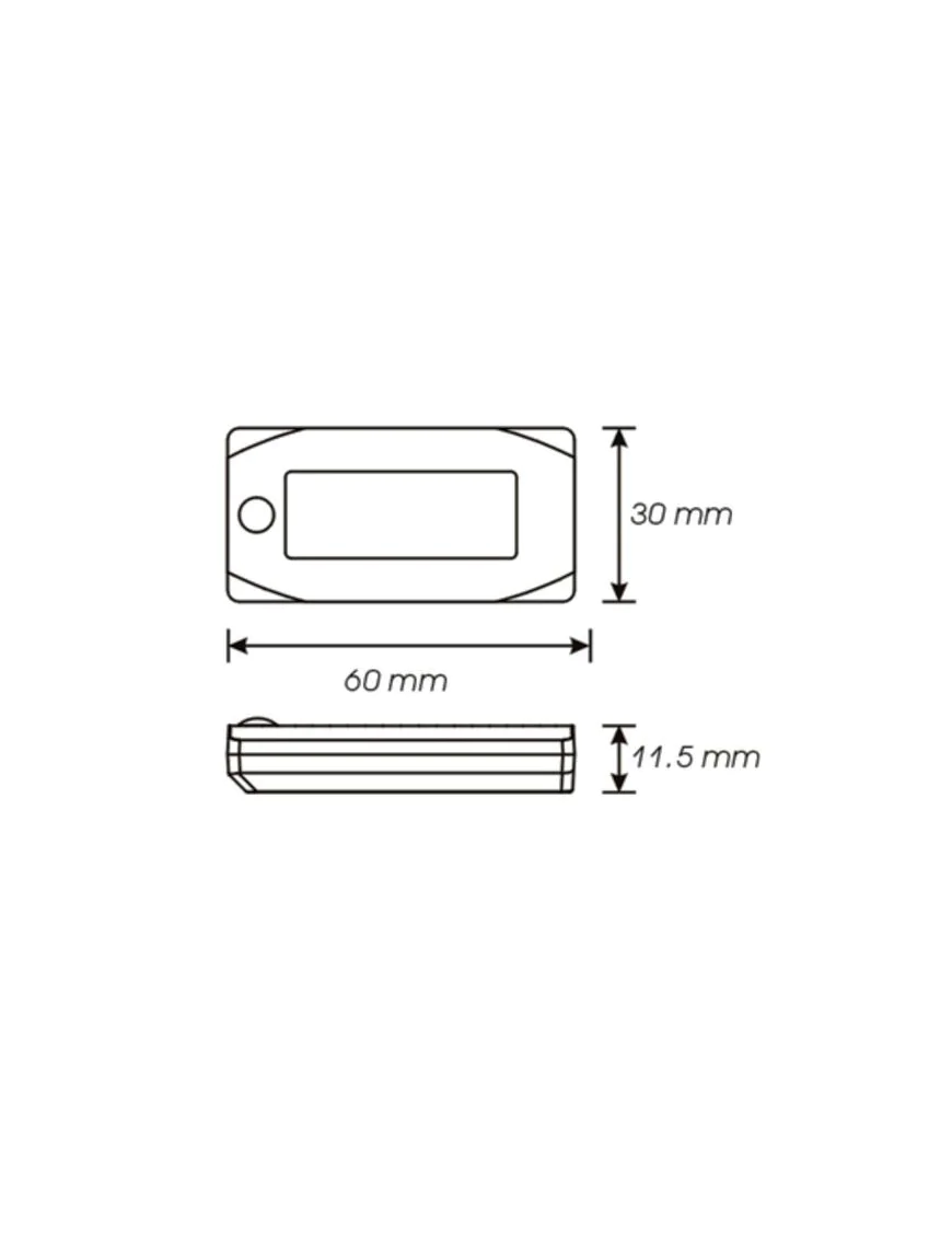 KOSO Dual Mini Termometr 2 pomiary