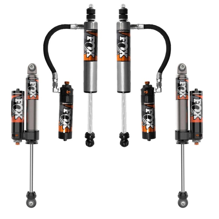 Zestaw amortyzatorów FOX Performance Elite 2.5 Reservoir Regulowany DSC Lift 2,5-4"