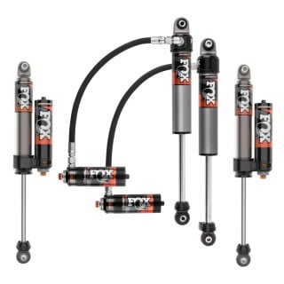 Zestaw amortyzatorów FOX Performance Elite 2.5 Reservoir Regulowany DSC Lift 2-3"