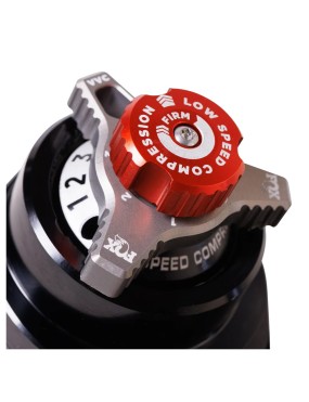 Amortyzator gazowy tył FOX Performance Elite 2.5 Reservoir Regulowany DSC EVO Lift 0-2"