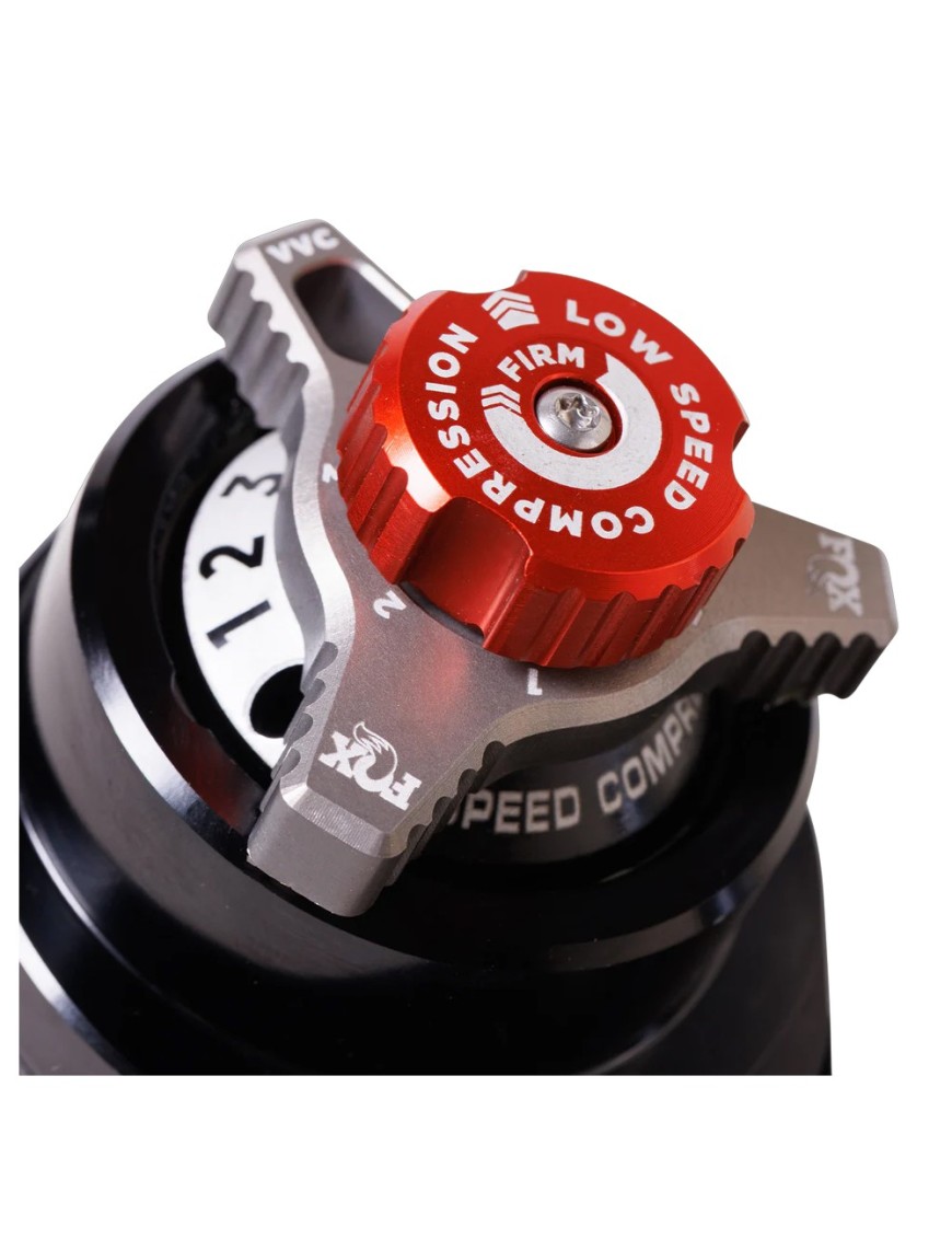Amortyzator gazowy tył FOX Performance Elite 2.5 Reservoir Regulowany DSC EVO Lift 0-2"