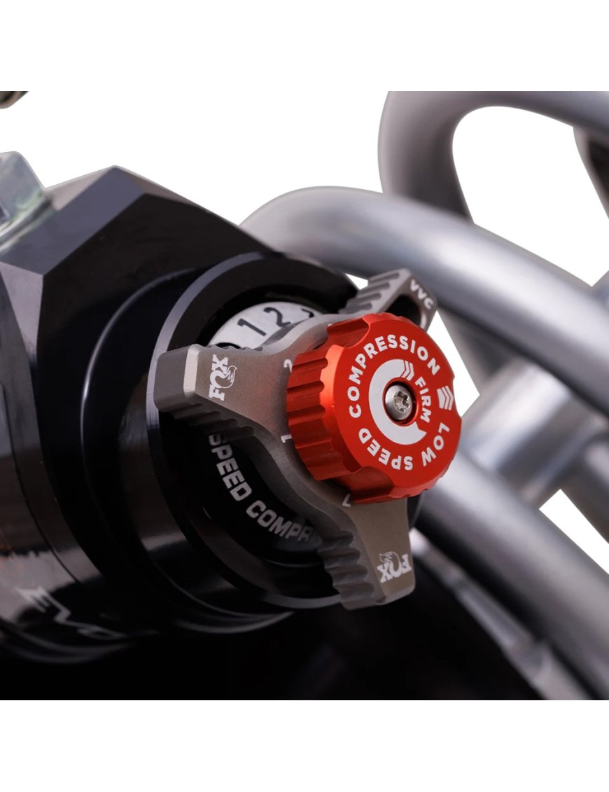 Amortyzator gazowy przód Coilover FOX Performance Elite 2.5 Reservoir Regulowany DSC EVO Lift 0-2"
