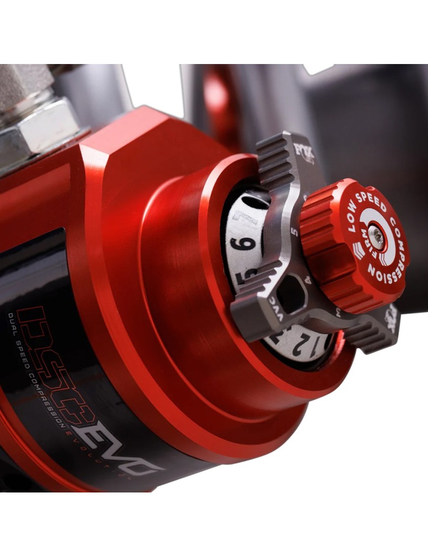 Amortyzator gazowy przód Coilover FOX Factory Race 3.2 Reservoir Regulowany Internal Bypass DSC EVO Lift 1,25-2"