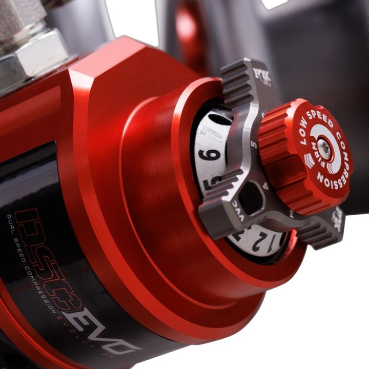 Amortyzator gazowy przód Coilover FOX Factory Race 3.2 Reservoir Regulowany Internal Bypass DSC EVO Lift 1,25-2" - ujęcie 4