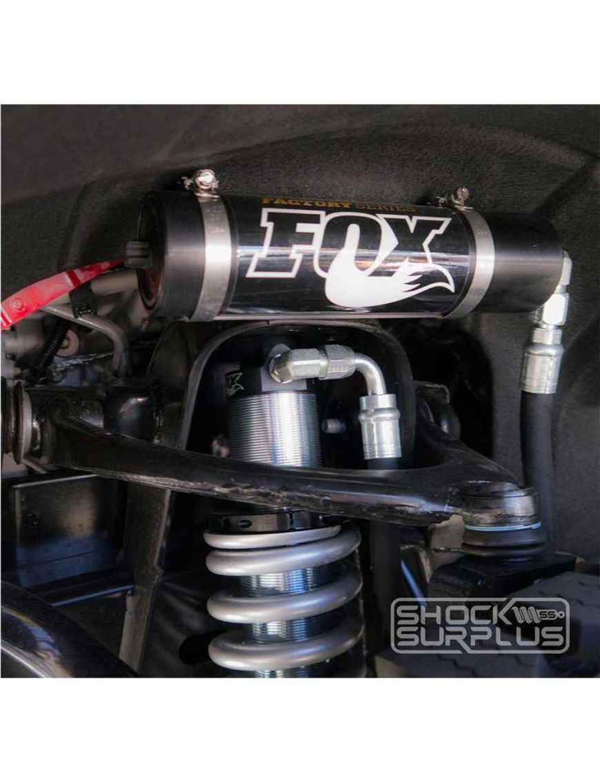 Amortyzator gazowy przód Coilover FOX Factory Race 2.5 Reservoir Regulowany DSC Lift 4-6" 15-20