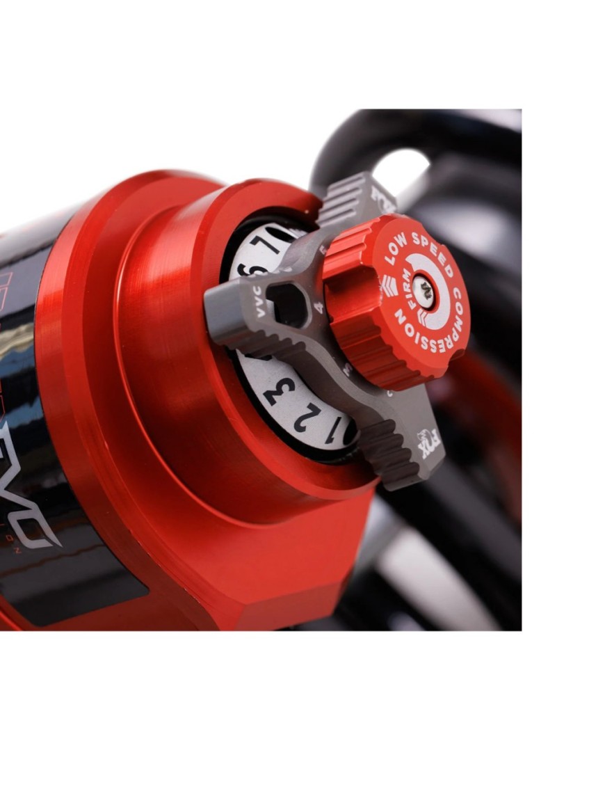 Amortyzator gazowy przód Coilover FOX Factory Race 3.2 Reservoir Regulowany Internal Bypass DSC EVO Lift 1-3"
