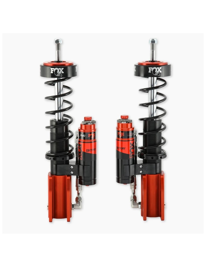 Amortyzator gazowy przód Coilover FOX Factory Race 2.5 Reservoir Regulowany Internal Bypass DSC EVO Lift 0-0,5"