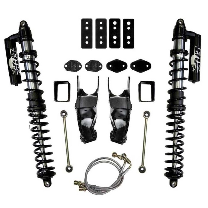 Amortyzatory Coilover FOX Performance 2.0 Reservoir z konwersją mocowania tył Skyjacker Lift 4,5-6"
