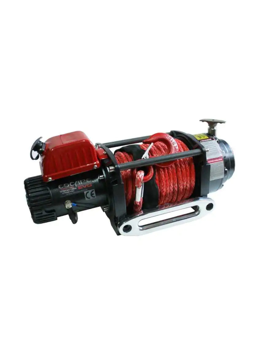 25m Synthetic Winch Rope Escape EVO 17500 lbs 7938kg 24V