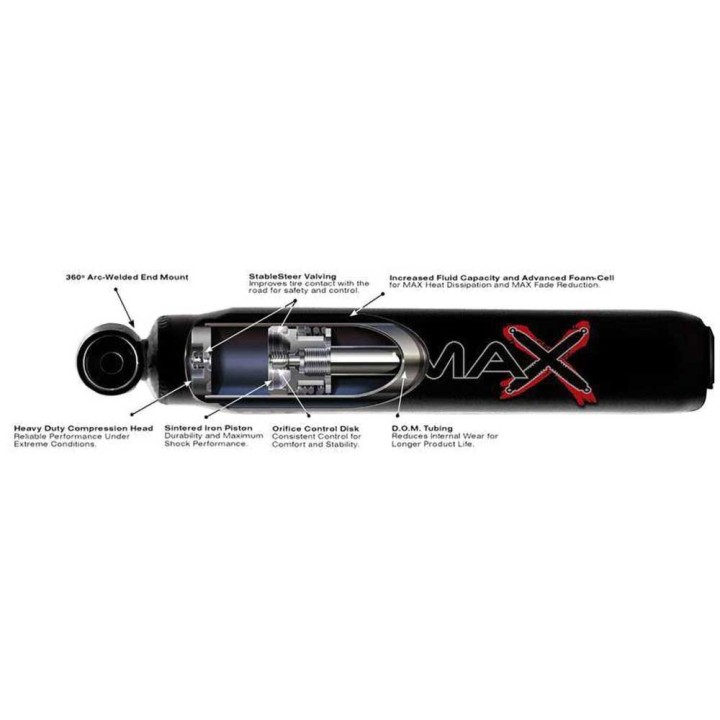 Amortyzator olejowy przód Skyjacker Black Max Lift 0-1" - ujęcie 4