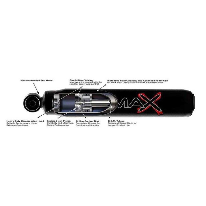 Amortyzator olejowy tył Skyjacker Black Max Lift 1-8,5" - ujęcie 35