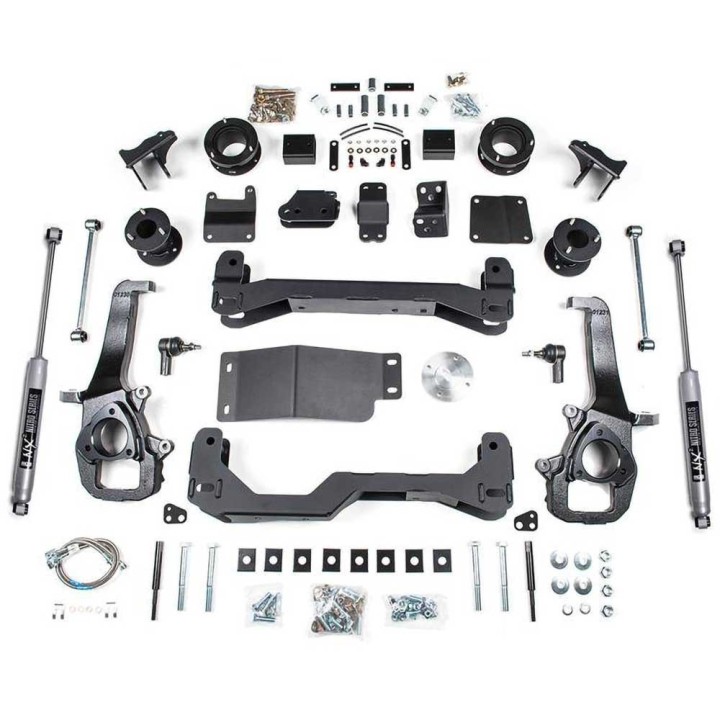 Zestaw zawieszenia Air Ride z amortyzatorami NX2 BDS Lift 4"