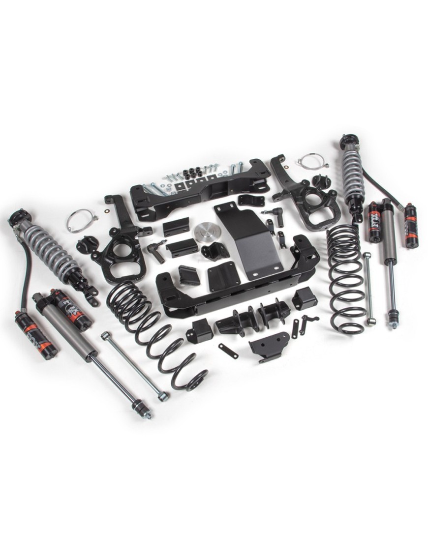 Zestaw zawieszenia BDS z amortyzatorami FOX 2.5 Performance Elite Lift 4" Standardowa Piasta