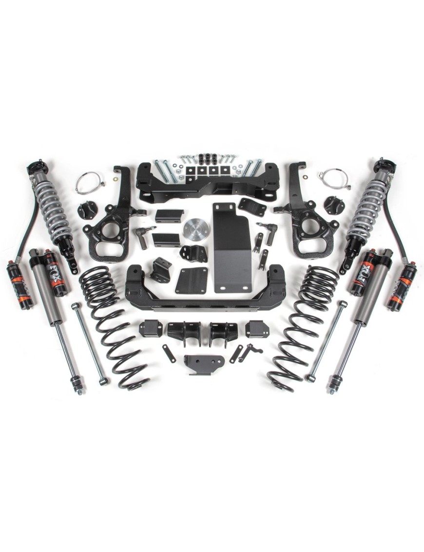 Zestaw zawieszenia BDS z amortyzatorami FOX 2.5 Performance Elite Lift 6" Standardowa Piasta