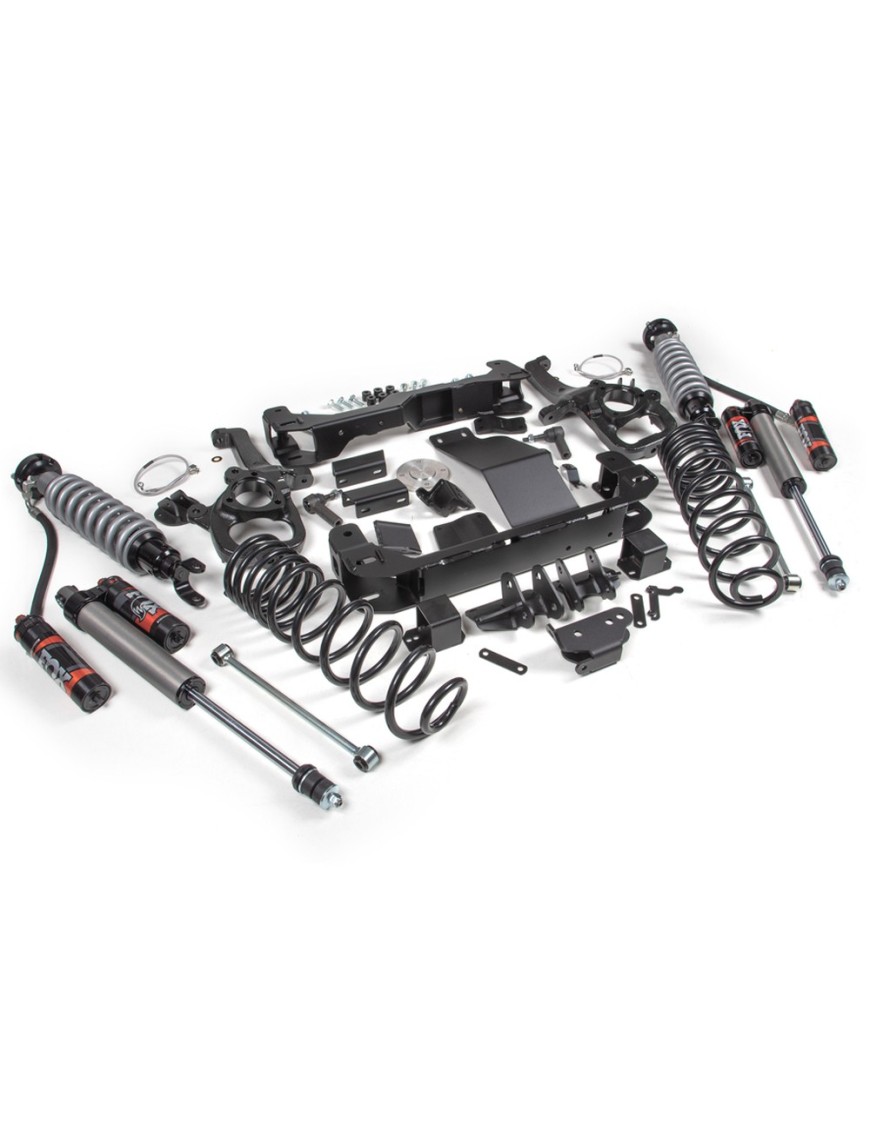 Zestaw zawieszenia BDS z amortyzatorami FOX 2.5 Performance Elite Lift 4" Standardowa Piasta
