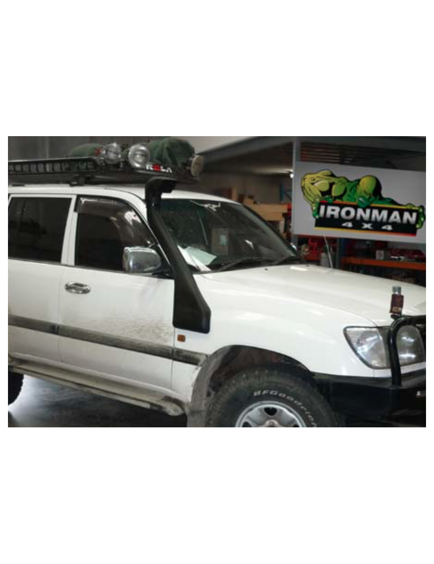 Snorkel Toyota Landcruiser 100 105 series HDJ 100
