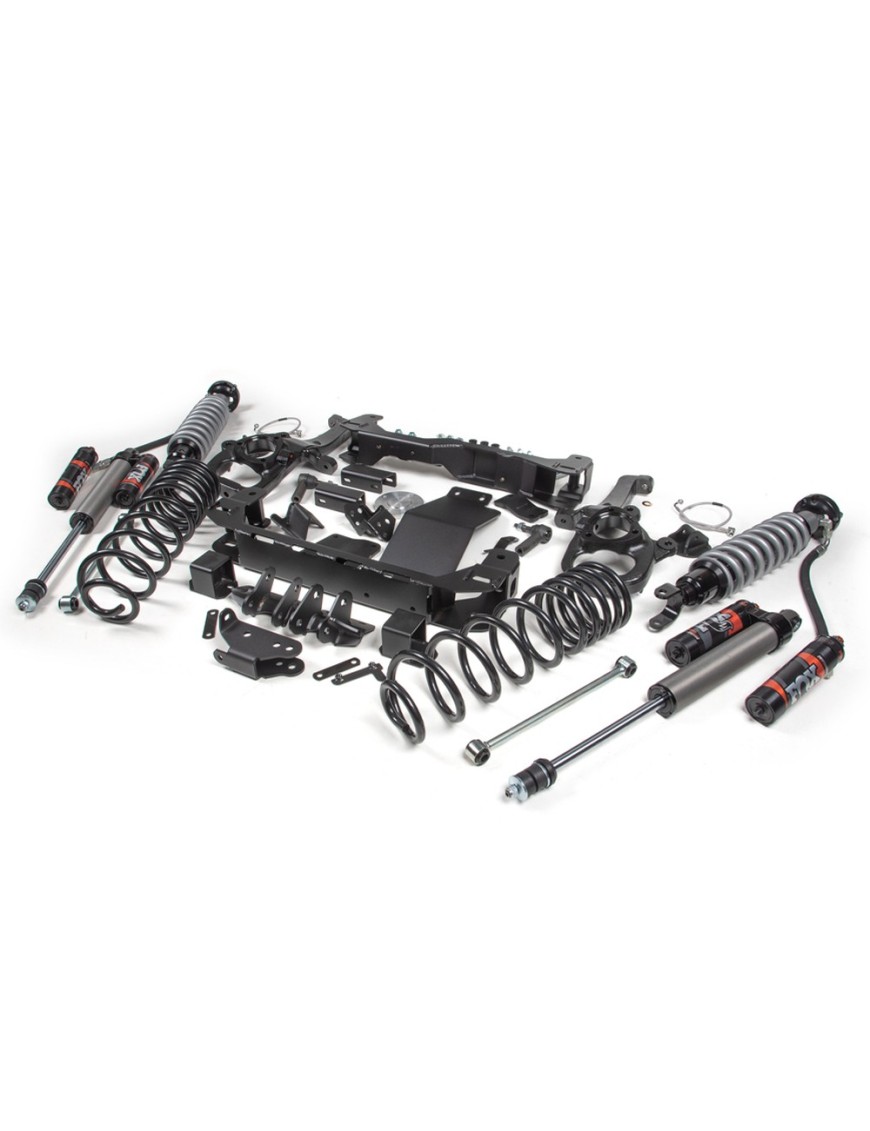 Zestaw zawieszenia BDS z amortyzatorami FOX 2.5 Performance Elite Lift 4" Standardowa Piasta