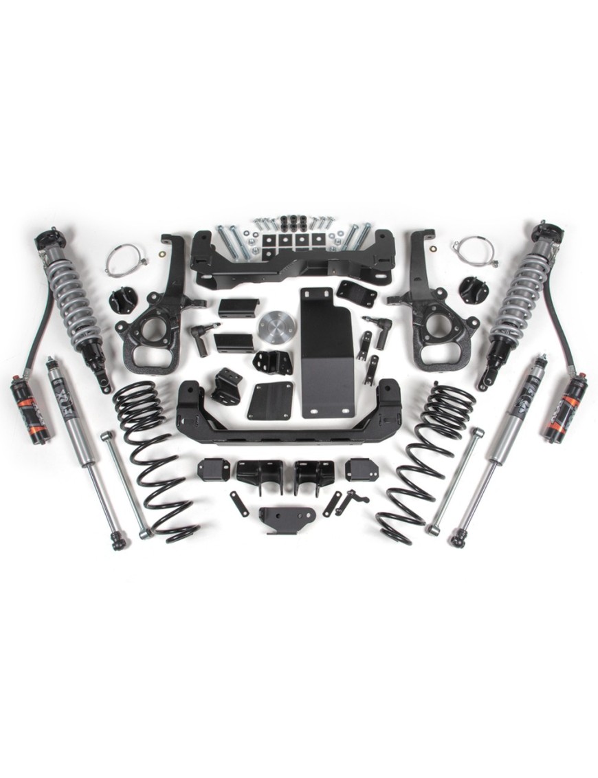 Zestaw zawieszenia BDS z amortyzatorami FOX 2.5 Performance Elite + 2.0 Performance Lift 4" Standardowa Piasta