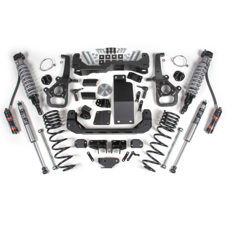 Zestaw zawieszenia BDS z amortyzatorami FOX 2.5 Performance Elite + 2.0 Performance Lift 4" Standardowa Piasta