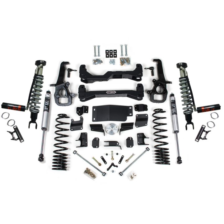Zestaw zawieszenia z Coiloverami Premium FOX BDS Lift 6" Standardowa Piasta