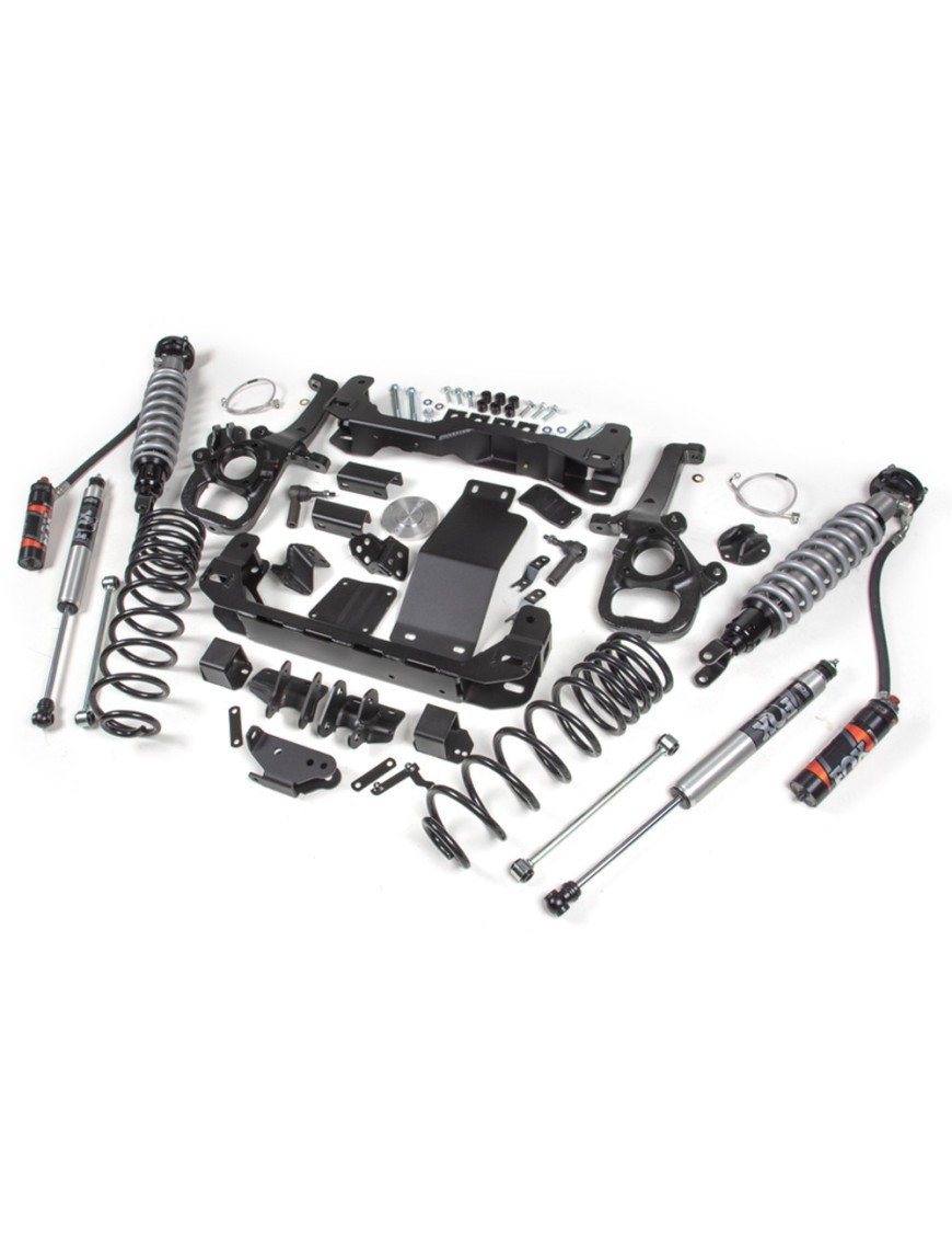 Zestaw zawieszenia BDS z amortyzatorami FOX 2.5 Performance Elite + 2.0 Performance Lift 4" Standardowa Piasta
