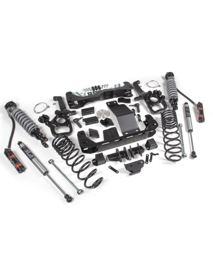 Zestaw zawieszenia BDS z amortyzatorami FOX 2.5 Performance Elite + 2.0 Performance Lift 4" Standardowa Piasta