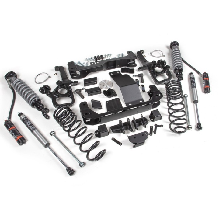 Zestaw zawieszenia BDS z amortyzatorami FOX 2.5 Performance Elite + 2.0 Performance Lift 4" Standardowa Piasta - ujęcie 4