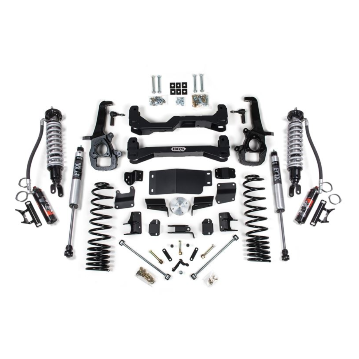 Zestaw zawieszenia z Coiloverami FOX 2.5 Performance Elite BDS Lift 4" Duża Piasta