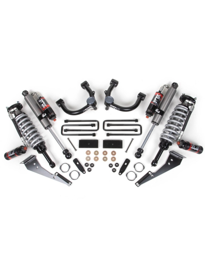Zestaw zawieszenia BDS z amortyzatorami FOX Performance Elite 2.5 Reservoir Regulowany DSC Lift 2-3"