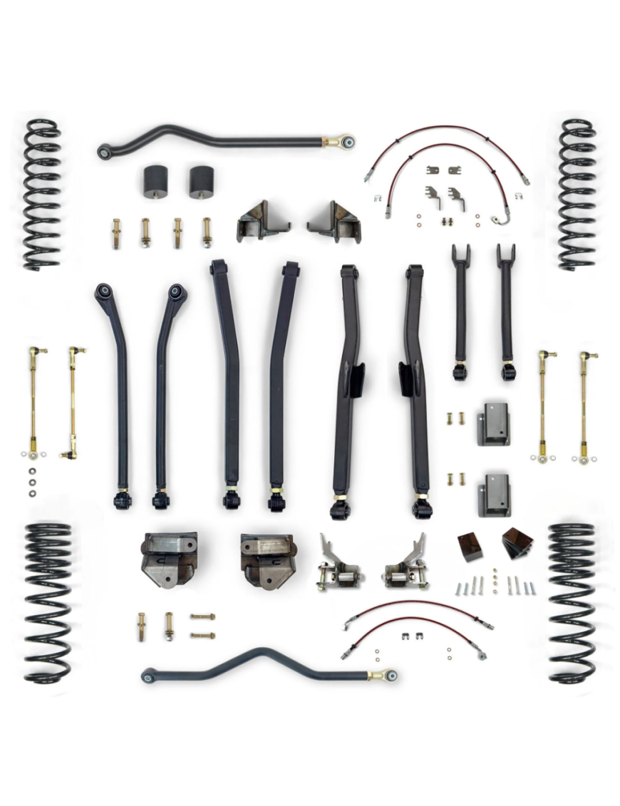 Zestaw zawieszenia Long Arm Overland+ Clayton Lift 4,5" Diesel