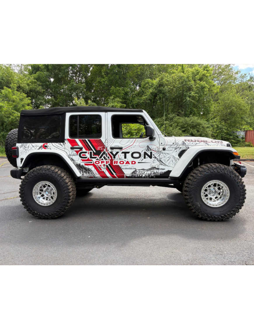 Zestaw zawieszenia Long Arm Clayton Overland+ Lift 4,5"
