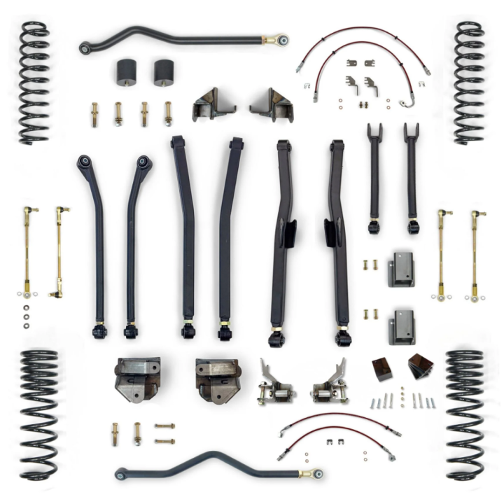 Zestaw zawieszenia Long Arm Overland+ Clayton Lift 4,5"
