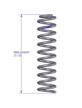 Sprężyny przód Clayton Lift 4"