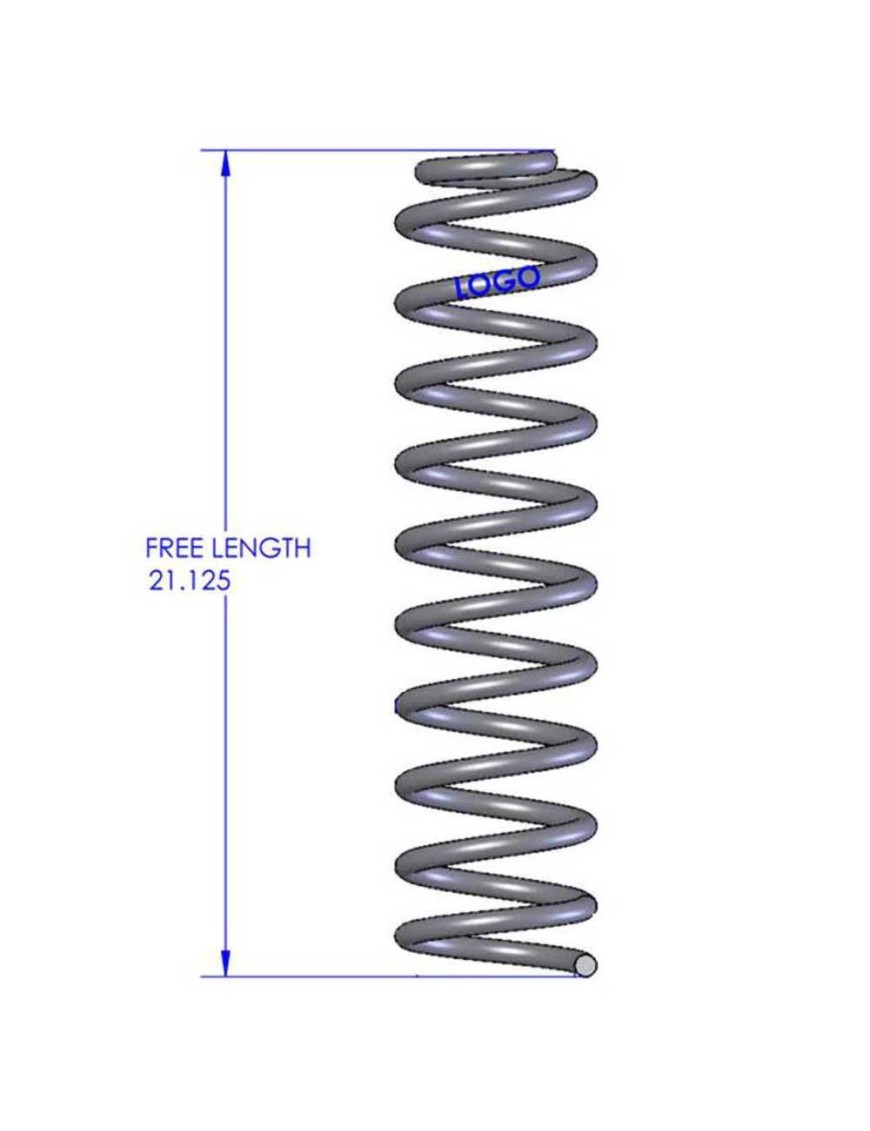 Sprężyny przód Clayton Lift 4"